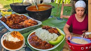 A New Smokeless Stove? Traditional Dominican Food. Life in the Countryside.