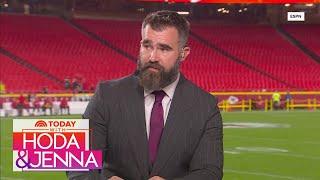 Jason Kelce apologizes for phone-smashing incident