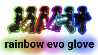 How to get the rainbow evo glove | Roblox parkour