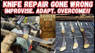 Craftsman Knife Repair Gone Wrong! Adapt. Improvise. Overcome!