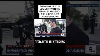 LAPD seems to be handling things well