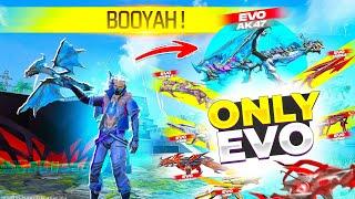 Evo Items Only Challenge in Solo Vs Squad  Verified Kill Chor - Free Fire Max