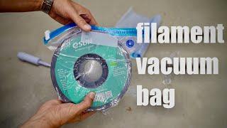 Filament Vacuum Bag with Handle Air Pump