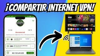  FREE INTERNET! Share VPN Internet to Your Mobile or PC