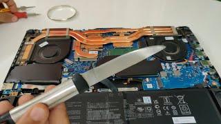 103 ° CPU Temp  - Changing my Asus TUF A15 Laptop Thermal Paste & Cleaning 