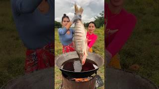 Fish crispy with vegetable cook recipe #shortvideo #shorts #recipe #cooking #food