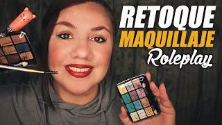 ASMR Amiga de la Oficina te RETOCA tu MAQUILLAJE Roleplay