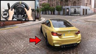 Forza Horizon 5 Drifting BMW M4 (Steering Wheel + Shifter) Gameplay