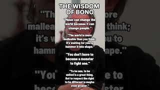 The Wisdom of Bono #shorts #u2 #beautifulmind #beautifullife