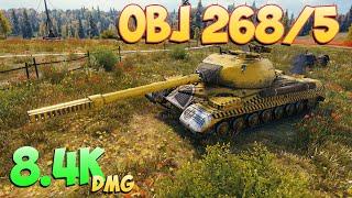 Obj 268/5 - 5 Kills 8.4K DMG - Positive! - World Of Tanks