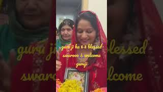 warm welcome of guruji #blessing #devine #guruji #dugri #delhi# Bangalore #delhi