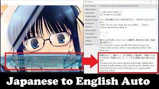 Translating Japanese Visual Novels to English with Textractor [see description for update]