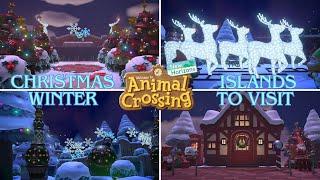 Animal Crossing New Horizons - Christmas & Winter Islands To Visit (Dream OR Dodo Codes) Livestream