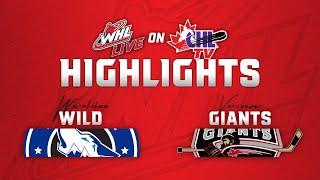 Wenatchee Wild at Vancouver Giants 3/2 | WHL Highlights 2024-25