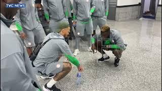 FULL VIDEO: Highlights Of Super Eagles' Harrowing Experience At Al Abaq Airport In Libya