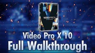 Magix Video Pro X 10 Released! (Full Walkthrough)