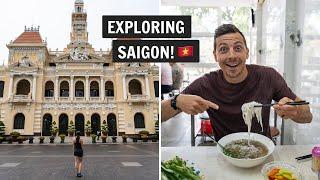 Our first time in VIETNAM!  Exploring Ho Chi Minh City (Saigon) + Cu Chi Tunnels!