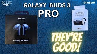 Samsung Galaxy Buds 3 Pro | Unboxing & Walkthrough of the Galaxy Wearable App