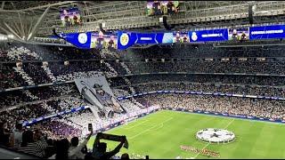 (4k) HALA MADRID Y NADA MÁS en el Bernabéu • REAL MADRID - BORUSSIA DORTMUND • Champions League