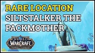 Siltstalker the Packmother Rare Location WoW Nazjatar