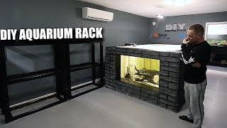 DIY AQUARIUM RACKS!! THE KING OF DIY