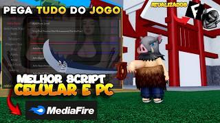 SAIU AGORA!! NOVO SCRIPT BLOX FRUITS PARA CELULAR NOVAS FUNÇÕES AUTO FARM - (MOBILE e PC)