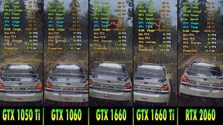 GTX 1050 Ti vs GTX 1060 vs GTX 1660 vs GTX 1660 Ti vs RTX 2060 | 1080p Test Core i5 9400F @4.1GHz