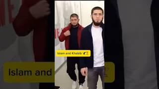 Khabib and Islam arrived in the arena️ #ufc #mma