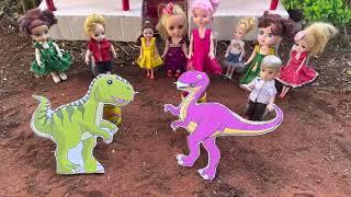 Dinosaur Crackers Vs Dinosaur | Naughty Roja | Classic Mini Food | Chutti Bommma