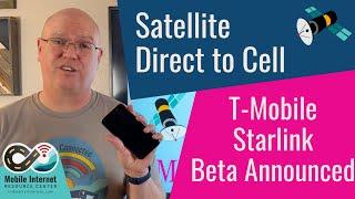 T-Mobile Announces Beta Test For Starlink Direct-to-Cellular Satellite Service