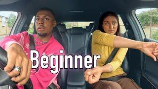 Beginner Driving Lesson With Reon | How To Steer