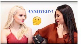 Dove Cameron's Makeup Artist ANNOYING Dove Cameron?