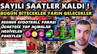 SAYILI SAATLER KALDI  BUGÜN BİTECEKLER YARIN GELECEKLER ( eFootball 2023 Mobile & Konsol )