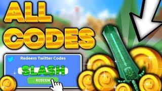 ALL CODES IN SLASHING SIMULATOR!! [ROBLOX]