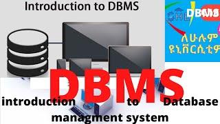 database managment system |  Introduction to Database | Chapter 1  part 2/2