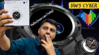 Wearfit pro hw3 cyber smartwatch ||वेयरफिट प्रो Hw3 cyber स्मार्टवॉच || Wearfit round dial watch