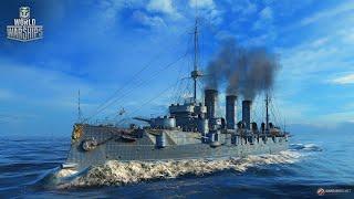 World of Warships: крейсер "Богатырь" PvE