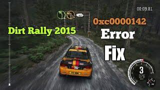 How to fix Dirt Rally error 0xc0000142 @Unseentechvideos