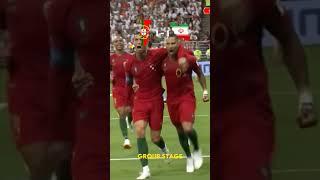 Portugal  in World Cup 2018 #shorts