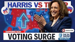 GOOD NEWS For Vice President Kamala Harris In New Early Voting Numbers ANNOUNCED