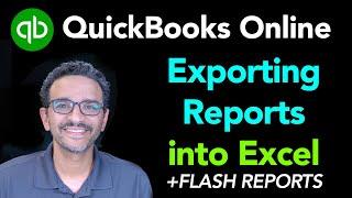 QuickBooks Online Reports in Excel! +FLASH REPORTS