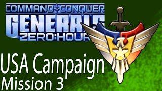 #5 USA Campaign Hard Difficulty Mission 3 (Command & Conquer Generals Zero Hour)