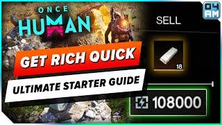 Once Human Get RICH Quick [1]: INSANE Energy Link Farming Tricks /w Silver Ingots & More!