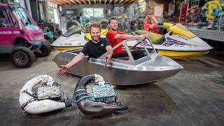 Building the World’s Smallest Twin Engine Jet Boat!