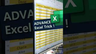 Advance Excel Trick | Conditional Formatting #shorts #ytshorts #excel