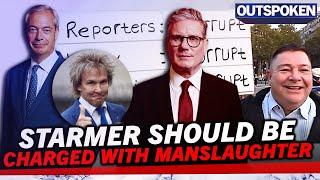 "Keir Starmer is a criminal – charge him with manslaughter & remove him as PM," says Charlie Mullins