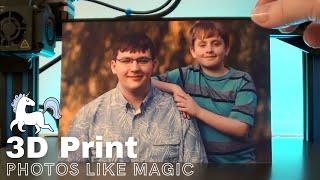 Lithophane Magic: 3D Print a Photo