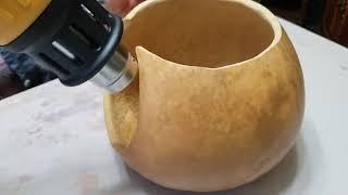 Gourd Bowl Art "Third Eye" Part One