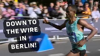 THRILLING Finish To Men's Race At Berlin Marathon 2024