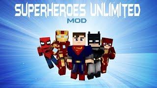 How to Download superheroes unlimited mod for 1.7.10 100% working